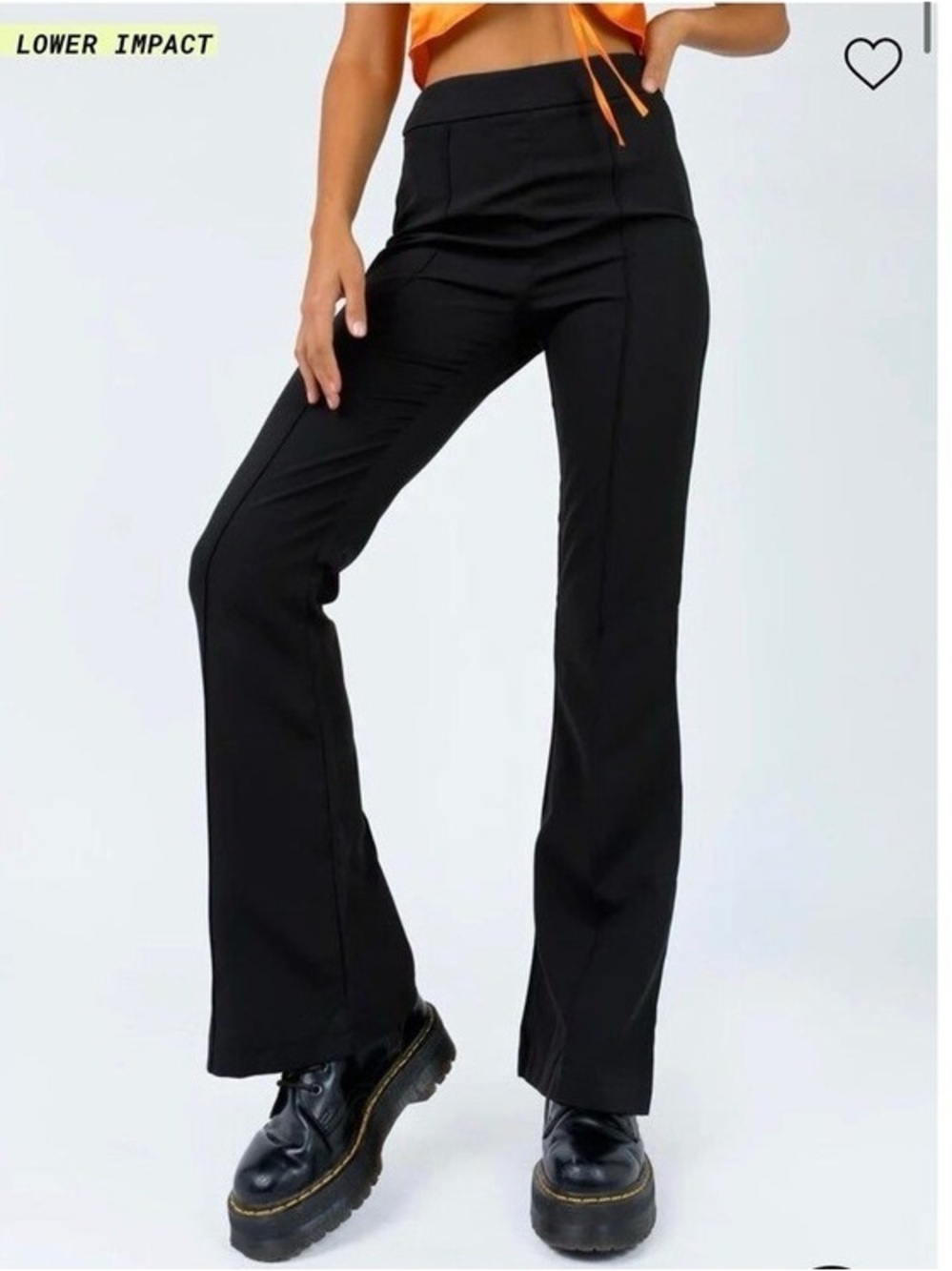 Princess Polly Black Jensen Pants